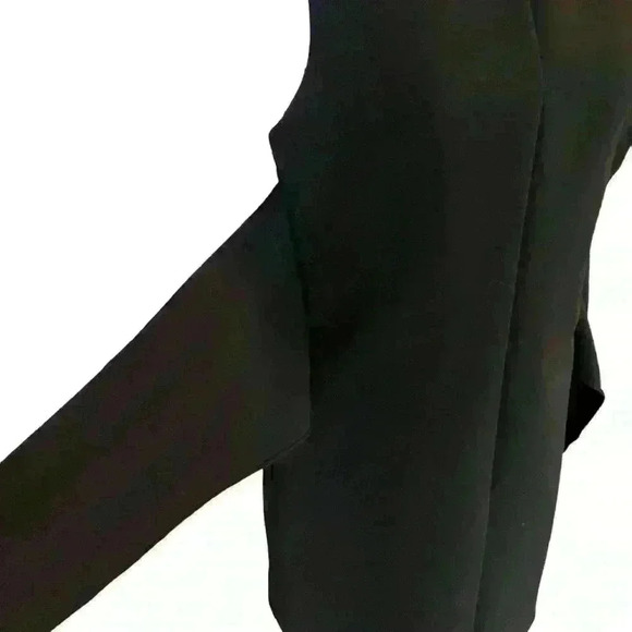 Do+Be Sleeveless Black Dress Scoop Neck. Large Waist Tie. Size M. LBD Career - Picture 5 of 7